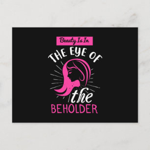 Cartão Postal A Beleza Da Maquiagem Está No Olho De Beholder