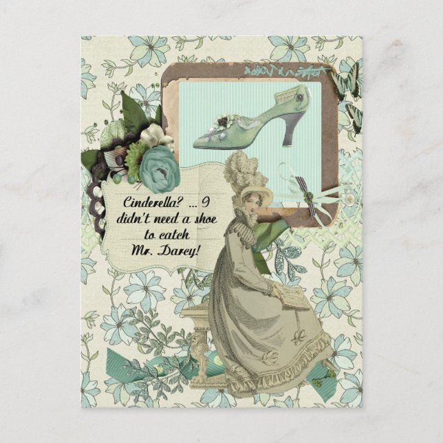 Cartão Postal A Besta de Elizabeth Bennet (Frente)