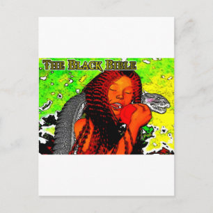 Cartão Postal "A Bíblia Negra": Adam & Eve