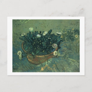 Cartão Postal A bola da vida contínua com Daisies Van Gogh de a