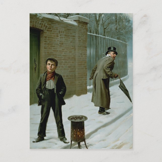 Cartão Postal A bola de neve - Culpada ou Não (Frente)