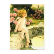 A borboleta (c. 1920) Bessie Pease Gutmann