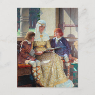 Cartão Postal A Boyhood Of Alfred The Excelente, c. 1913