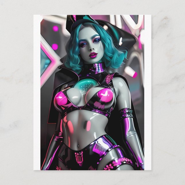 Cartão Postal A Bruxa Astro do Ceti-Alpha 4 (Frente)