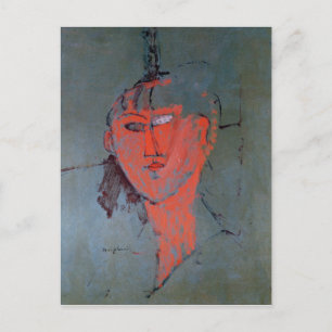 Cartão Postal A cabeça vermelha, c.1915