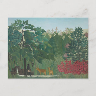 Cartão Postal A Cachoeira de Henri Rousseau, Arte Fina Antiga