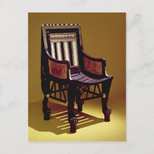 Cartão Postal A cadeira da criança, do Tutankhamun