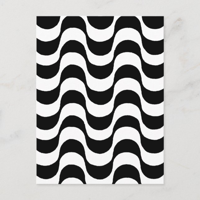 Cartão Postal A calçada de Copacabana, Rio de Janeiro, Brasil (Frente)