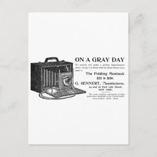 Cartão Postal A câmera de Montauk dobrável