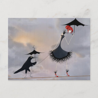 Cartão Postal A caminhada sem fim