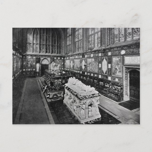 Cartão Postal A Capela do Memorial Albert, Windsor (Frente)