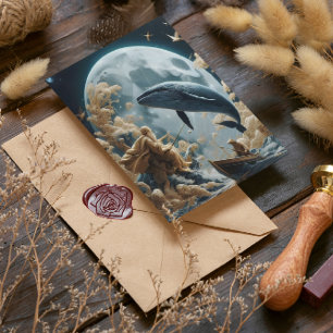 Cartão Postal A Captura Lunar do Pescador