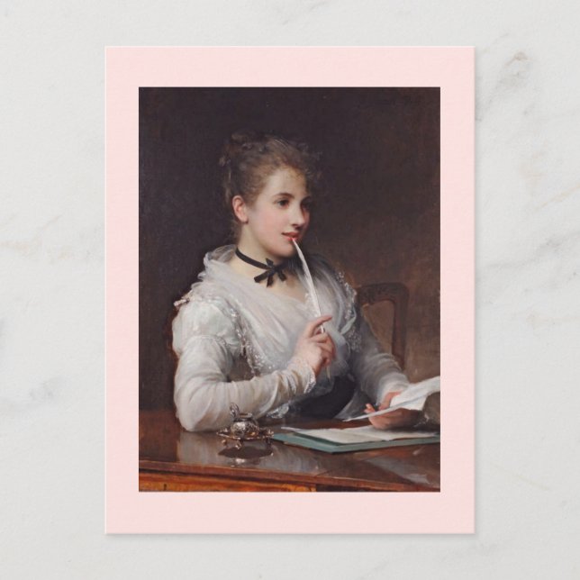 Cartão Postal A Carta do Amor (Frente)