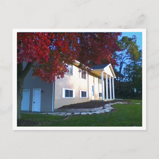 Cartão Postal A Casa à Venda. (Frente)