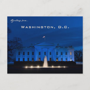Cartão Postal A Casa Branca Washington D.C.