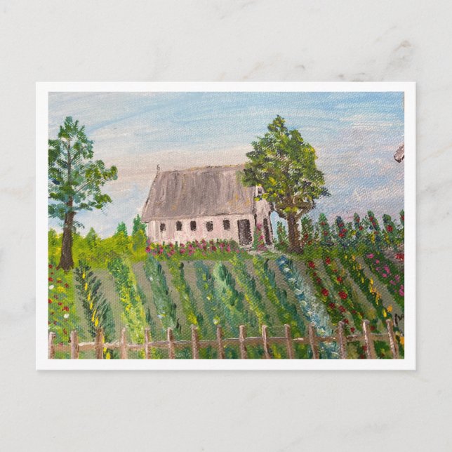 Cartão Postal A Casa da Árvore do Jardim 2000 MEJP (Frente)