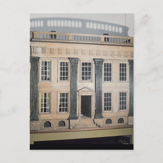 Cartão Postal A casa da boneca inglesa da Excelente House (Frente)