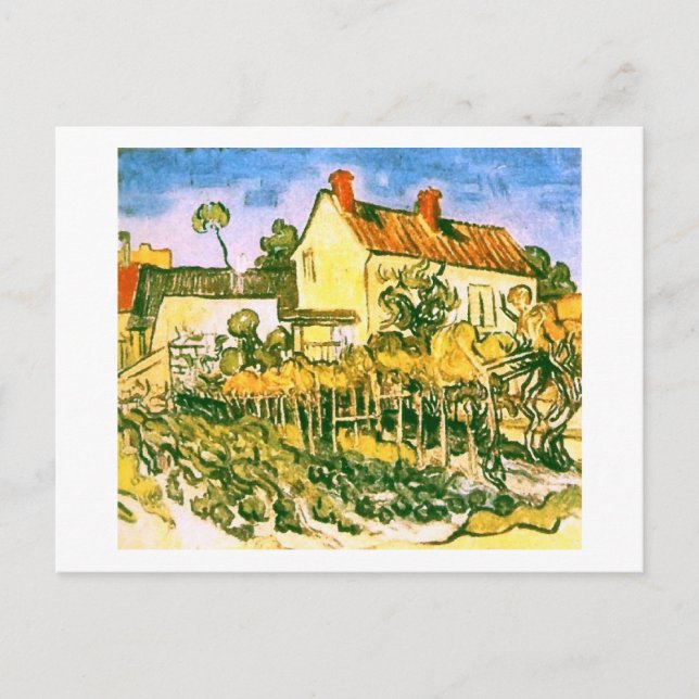 Cartão Postal A casa de belas artes de Pere Eloi Van Gogh (Frente)