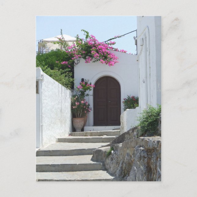 Cartão Postal A Casa de Lindos do capitão (Frente)