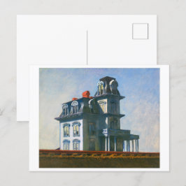 Cartão Postal A Casa pelo Caminho de Ferro | Edward Hopper |
