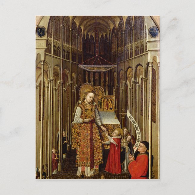 Cartão Postal A Chamada da Virgem (Frente)