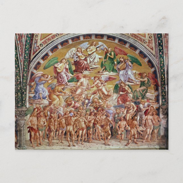 Cartão Postal A chamada dos escolhidos para o céu (Frente)