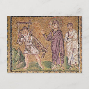 Cartão Postal A cicatrização do Paralítico do Capernaumx