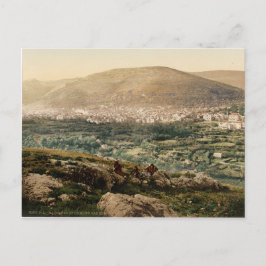 Cartão Postal A cidade bíblica de Shechem (Nablus)
