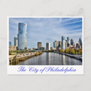 Cartão Postal A cidade de Filadélfia