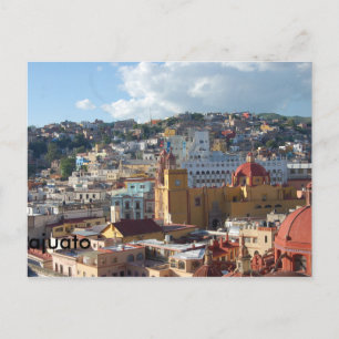 Cartão Postal A cidade de Guanajuato
