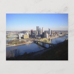 Cartão Postal A Cidade do Aço Pittsburgh, AP