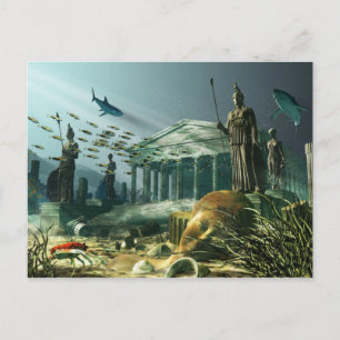 Cartão Postal A Cidade Perdida de Atlantis
