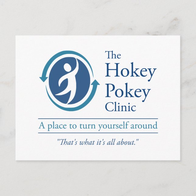 Cartão Postal A Clínica Hokey Pokey (Frente)