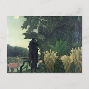 Cartão Postal A Cobra Charmer, 1907