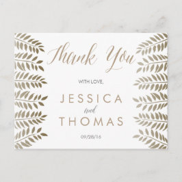 Cartão Postal A Coleção de Casamento Floresta de Samambaia Monoc