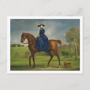 Cartão Postal A Condessa de Coningsby no Figurino do Hc