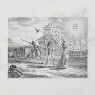 Cartão Postal A Conspiração de Babeuf, Ano 4