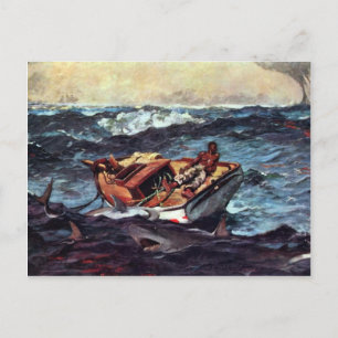 Cartão Postal A Corrente do Golfo Por Homer Winslow