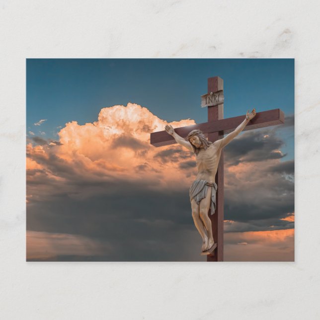 Cartão postal:A crucificação (Frente)