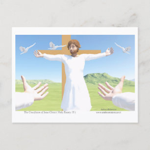 Cartão Postal A Crucificação de Jesus
