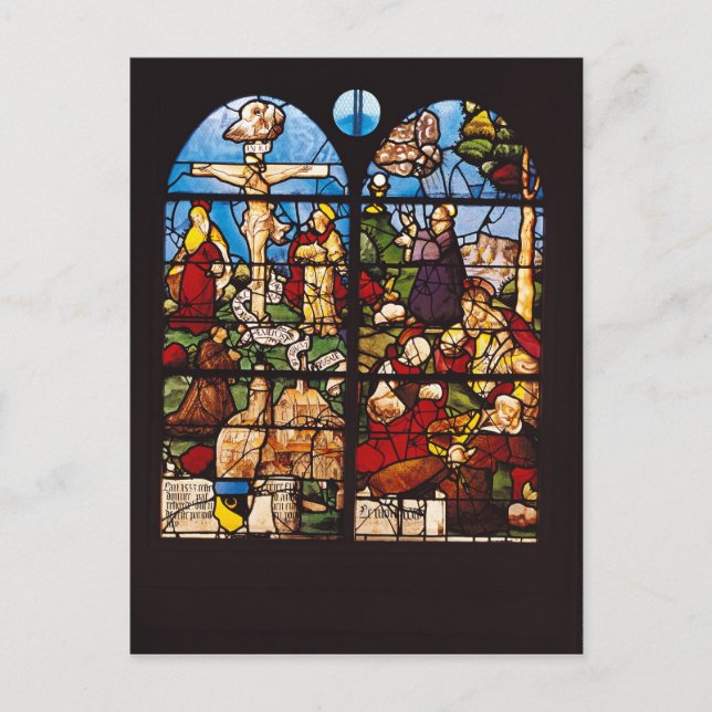 Cartão Postal A Crucificação e o Monte das Azeitonas, 1533 (Frente)