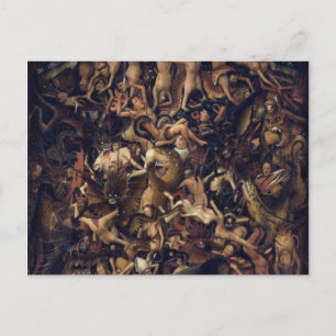 Cartão Postal A Crucificação O Juízo Final Por Jan Van Eyck
