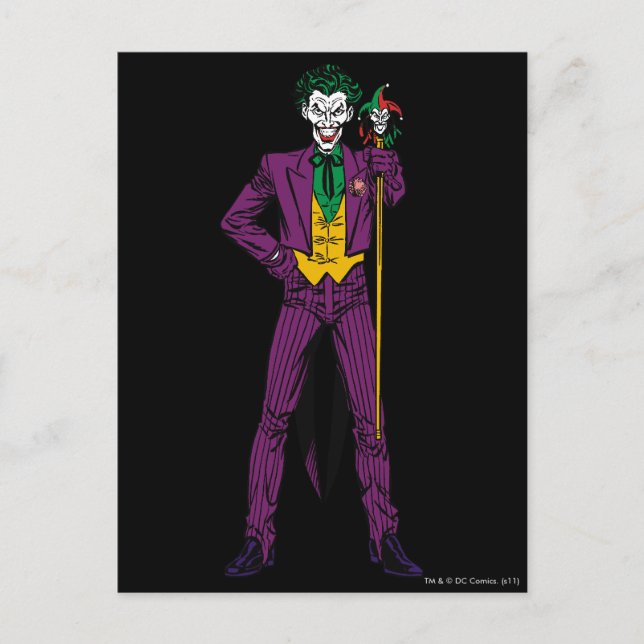 Cartão Postal A dança Clássica do Joker (Frente)