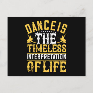 Cartão Postal A Dança É A Interpretação Do Eterno