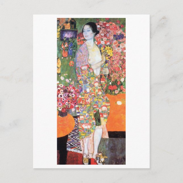 Cartão Postal A Dançarina, Gustav Klimt (Frente)