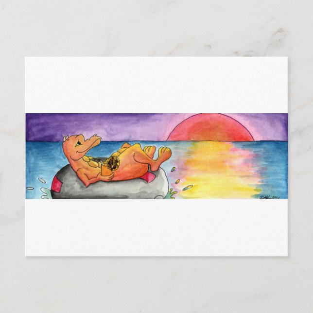 Cartão Postal À deriva (Frente)