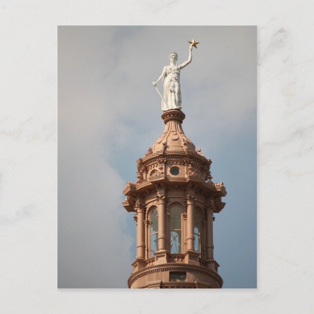 Cartão Postal A Deusa da Liberdade (Frente)