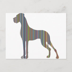 Cartão Postal A Dogge de Linha