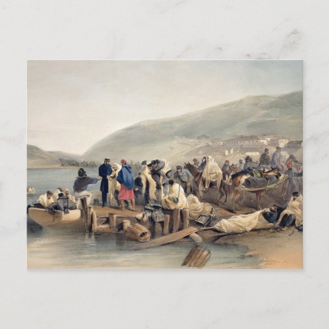 Cartão Postal A Embarque da Doença em Balaklava (Frente)