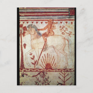 Cartão Postal A emboscada do Príncipe Troiano Troilus